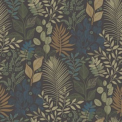 Galerie Wallcoverings Product Code 20105 - Ester Wallpaper Collection - Black blue Colours -  