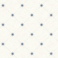 Galerie Wallcoverings Product Code 21004 - Skagen Wallpaper Collection - Cream Blue Colours - Stars Design