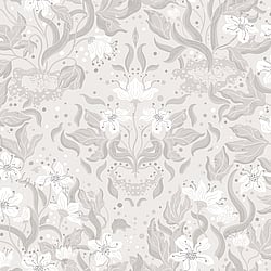 Galerie Wallcoverings Product Code 22019 - Fagring Wallpaper Collection - Grey Colours - Lisa Design
