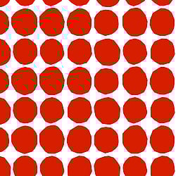 Galerie Wallcoverings Product Code 23381 - Marimekko 5 Wallpaper Collection - Red White Colours - Marimekko Pienet Kivet Design