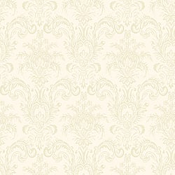 Galerie Wallcoverings Product Code 23610 - Classic Italian Wallpaper Collection - Off-White Colours - A floral, traditional damask on a textured background, giving a classical, formal edge to any interior scheme.  Design