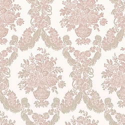 Galerie Wallcoverings Product Code 23624 - Italian Classics 4 Wallpaper Collection - Pink Colours - Floral Damask Design
