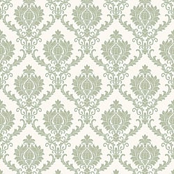 Galerie Wallcoverings Product Code 23645 - Italian Classics 4 Wallpaper Collection - Green Colours - Italian Damask Design