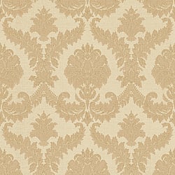 Galerie Wallcoverings Product Code 25728 - Classic Italian Wallpaper Collection - Beige Colours - Damasco Imperiale Design