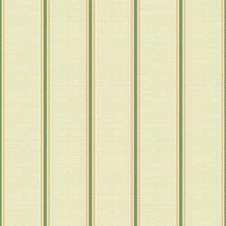 Galerie Wallcoverings Product Code 25765 - Classic Italian Wallpaper Collection - Green Yellow Colours - A stripe with a difference: three thin stripes are grouped together to form a band, and then flanked by wide textured areas before repeating again for a delicate ribbon effect that will look fresh wherever you choose to hang it. Design