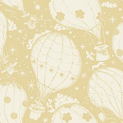 Galerie Wallcoverings Product Code 29002 - Resan Wallpaper Collection - Yellow Colours - Ballongerna Design