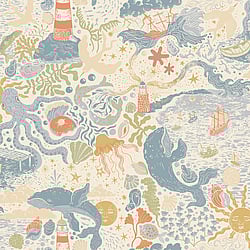 Galerie Wallcoverings Product Code 29015 - Resan Wallpaper Collection - Multi Colours - Havet Design