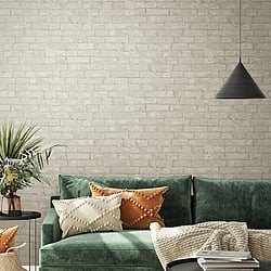 Galerie Wallcoverings Product Code 34612 - Terra Wallpaper Collection - Grey Colours - Stone optics Design