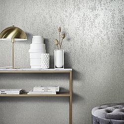 Galerie Wallcoverings Product Code 34937 - Eclectic Wallpaper Collection - Grey Colours - Metallic look Design