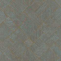 Galerie Wallcoverings Product Code 35512 - Odyssey Wallpaper Collection - Blue Copper Colours - Graphic Design