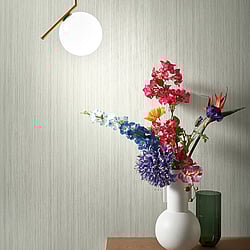 Galerie Wallcoverings Product Code 35836 - Fashion Icon Wallpaper Collection - Green Grey Colours - Stripes Design