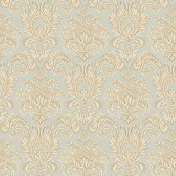 Galerie Wallcoverings Product Code 3935 - Italian Damasks 3 Wallpaper Collection - Blue Gold Colours - Damask Design