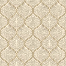 Galerie Wallcoverings Product Code 3951 - Italian Damasks 3 Wallpaper Collection - Cream Beige Gold Colours - Floral Trellis Design