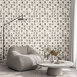Galerie Wallcoverings Product Code 65767 - Cerra Wallpaper Collection - Dark Linen Colours -  