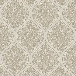 Galerie Wallcoverings Product Code 7003 - Emporium Wallpaper Collection - Cream Gold Colours - Emporium Ogee Design