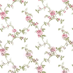Galerie Wallcoverings Product Code 84033 - Cottage Chic Wallpaper Collection - Pink Colours - Ramage Medio Edra Design