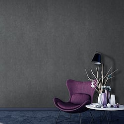 Galerie Wallcoverings Product Code 91946 - Vault Wallpaper Collection - Black Colours - Mottle Design