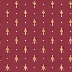 Galerie Wallcoverings Product Code 95605 - Ornamenta Wallpaper Collection - Red Gold Colours - Ornamenta Motif Design