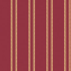 Galerie Wallcoverings Product Code 95705 - Ornamenta Wallpaper Collection - Red Gold Colours - Regency Stripe Design