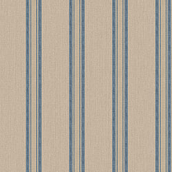 Galerie Wallcoverings Product Code 95746 - Ornamenta 2 Wallpaper Collection - Beige Blue Colours - Regency Stripe Design