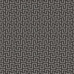 Galerie Wallcoverings Product Code BO23084 - Luxe Wallpaper Collection - Black Silver Colours - Greek Key Design