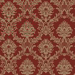 Galerie Wallcoverings Product Code CI38217 - Classic Silks 4 Wallpaper Collection - Red, Gold Colours - Classic Damask Design