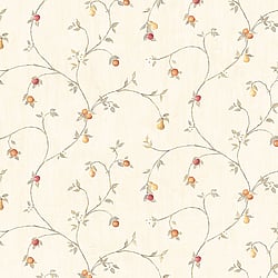 Galerie Wallcoverings Product Code CK36609 - Kitchen Style 3 Wallpaper Collection - Grey Beige Orange Yellow Red Colours - Fruity Trail Design