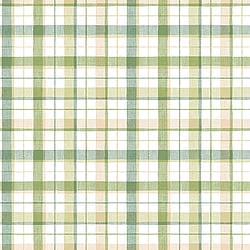 Galerie Wallcoverings Product Code CK36626 - Kitchen Style 3 Wallpaper Collection - Green White Colours - Textured Plaid Design