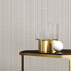 Galerie Wallcoverings Product Code DC30173 - Designer Colours Wallpaper Collection - Silver Grey Colours - Block Pattern Design