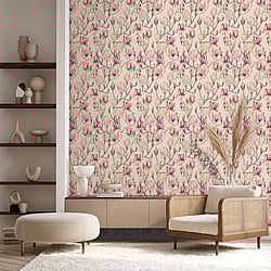 Galerie Wallcoverings Product Code DW2014 - Designer Walls Wallpaper Collection - Beige Colours - Magnolia Design