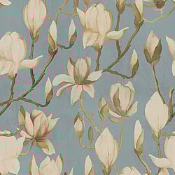 Galerie Wallcoverings Product Code DW2015 - Designer Walls Wallpaper Collection - Light Blue Fog Colours - Magnolia Design
