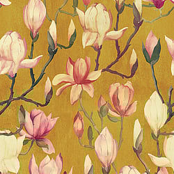 Galerie Wallcoverings Product Code DW2016 - Designer Walls Wallpaper Collection - Ochre Colours - Magnolia Design