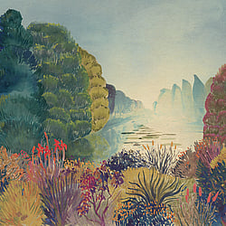 Galerie Wallcoverings Product Code DW2022 - Designer Walls Wallpaper Collection - multicolour Colours - Nature Landscape Design