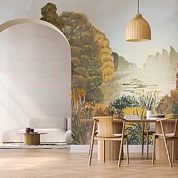 Galerie Wallcoverings Product Code DW2023 - Designer Walls Wallpaper Collection - Warm Gold Colours - Nature Landscape Design
