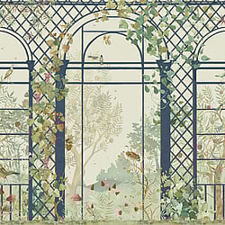 Galerie Wallcoverings Product Code DW2031 - Designer Walls Wallpaper Collection - Whisper Green Colours - Greenhouse Design