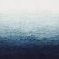 Galerie Wallcoverings Product Code DW2036 - Designer Walls Wallpaper Collection - Indigo Blue Colours - Horizon Design