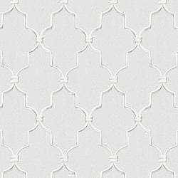 Galerie Wallcoverings Product Code ES31119 - Escape Wallpaper Collection - Grey, White, Black Colours - Trellis Design