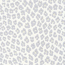 Galerie Wallcoverings Product Code ES31123 - Escape Wallpaper Collection - White, Grey, Silver Colours - Leopard Print Design