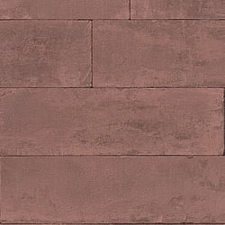 Galerie Wallcoverings Product Code EX31028 - Exposed Wallpaper Collection - Rustic Red Colours - Concrete Blocks Design