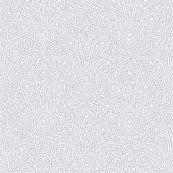 Galerie Wallcoverings Product Code FH37549 - Homestyle Wallpaper Collection - Grey Colours - Distressed Paisley Design