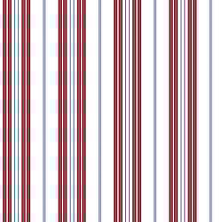 Galerie Wallcoverings Product Code G23066 - Deauville 2 Wallpaper Collection - Red Navy Blue White Colours - Two Colour Stripe Design