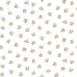 Galerie Wallcoverings Product Code G23272 - Floral Themes Wallpaper Collection - Yellow Red Green Colours - Floral Motif Design