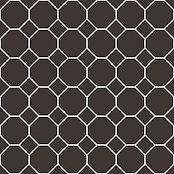 Galerie Wallcoverings Product Code G45404 - Just Kitchens Wallpaper Collection - Black White Colours - Bee Hive Design