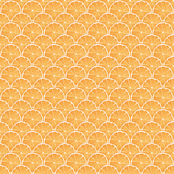 Galerie Wallcoverings Product Code G45439 - Just Kitchens Wallpaper Collection - Orange Colours - Orange Scallop Design