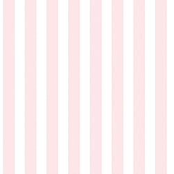 Galerie Wallcoverings Product Code G56518 - Just 4 Kids 2 Wallpaper Collection - Pink White Colours - Regency Stripe Design