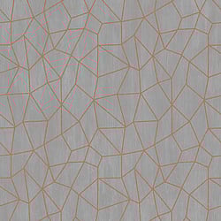 Galerie Wallcoverings Product Code G67701 - Special Fx Wallpaper Collection - Orange Beige Colours - Glitter Web Design
