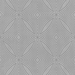 Galerie Wallcoverings Product Code G67722 - Special Fx Wallpaper Collection - Silver Cream Colours - Metallic Spiral Design