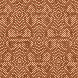 Galerie Wallcoverings Product Code G67724 - Special Fx Wallpaper Collection - Orange Gold Colours - Metallic Spiral Design