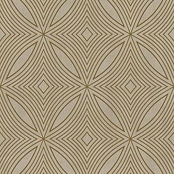 Galerie Wallcoverings Product Code G67730 - Special Fx Wallpaper Collection - Yellow Gold Colours - Metallic Spiral Design
