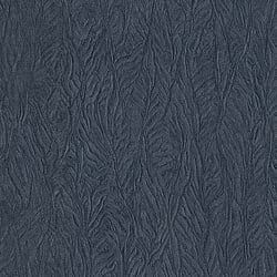Galerie Wallcoverings Product Code G67812 - Ambiance Wallpaper Collection - Navy Blue Colours - Leaf Emboss Design
